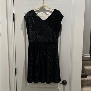 New Directions Velvet Mini Dress